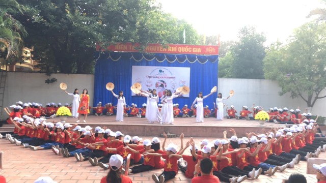 Áo cờ đỏ sao vàng trường THCS Lê Hồng Phong - Hình 5