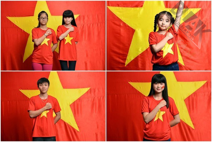 Hãy lựa chọn loại vải phù hợp để chiếc áo cờ Việt Nam thể hiện được đúng ý nghĩa của nó