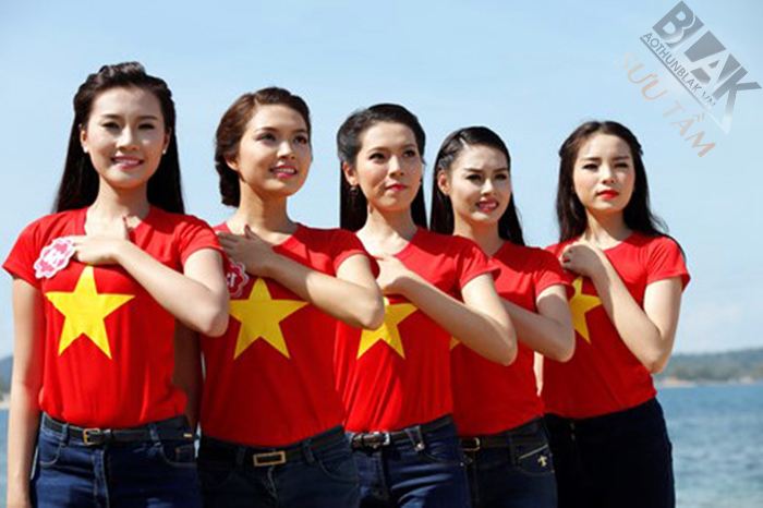 Mua áo hình cờ Việt Nam cần lưu ý chọn vải