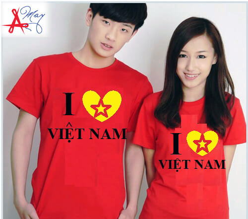 Áo cờ đỏ sao vàng tôi yêu Việt Nam