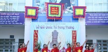 Áo cờ đỏ sao vàng Trường Tiểu học Nguyễn Thị Định