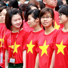 Cung cấp áo thun cờ Việt Nam cho trường học
